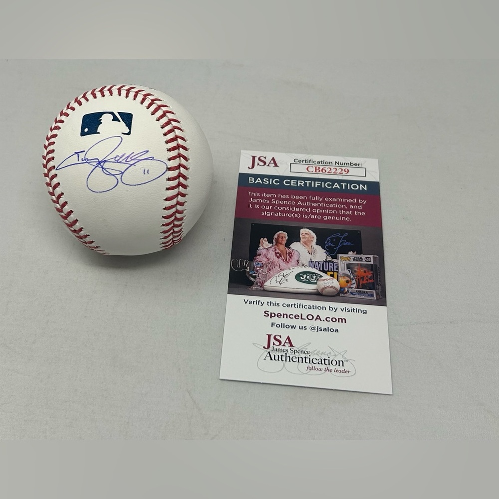 Jimmy Rollins signed MLB Baseball Philadelphia Phillies JSA COA